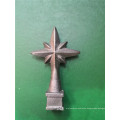 Solid railing heads Cast iron Decorative spear-top-arrowheads for Wrought iron fence or Wrought iron gate